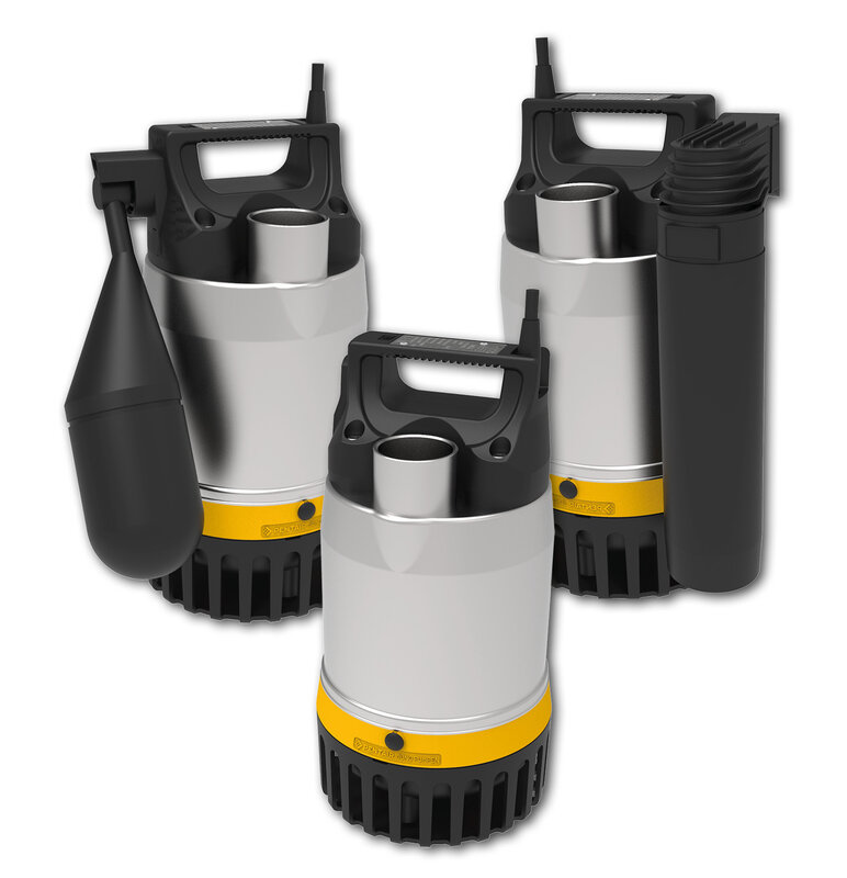 Die Edelstahlpumpe UV3 in unterschiedlichen Varianten. 